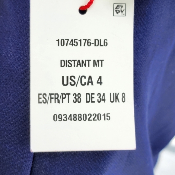 Ann Klein Women's Distant Mountain Ponte Straight Leg Pants - 4 - Picture 8 of 8